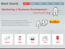 Tablet Screenshot of mattslavik.com